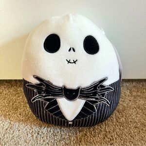 NWT Disney Nightmare Before Christmas Jack Skellington Squishmallow - 6.5"